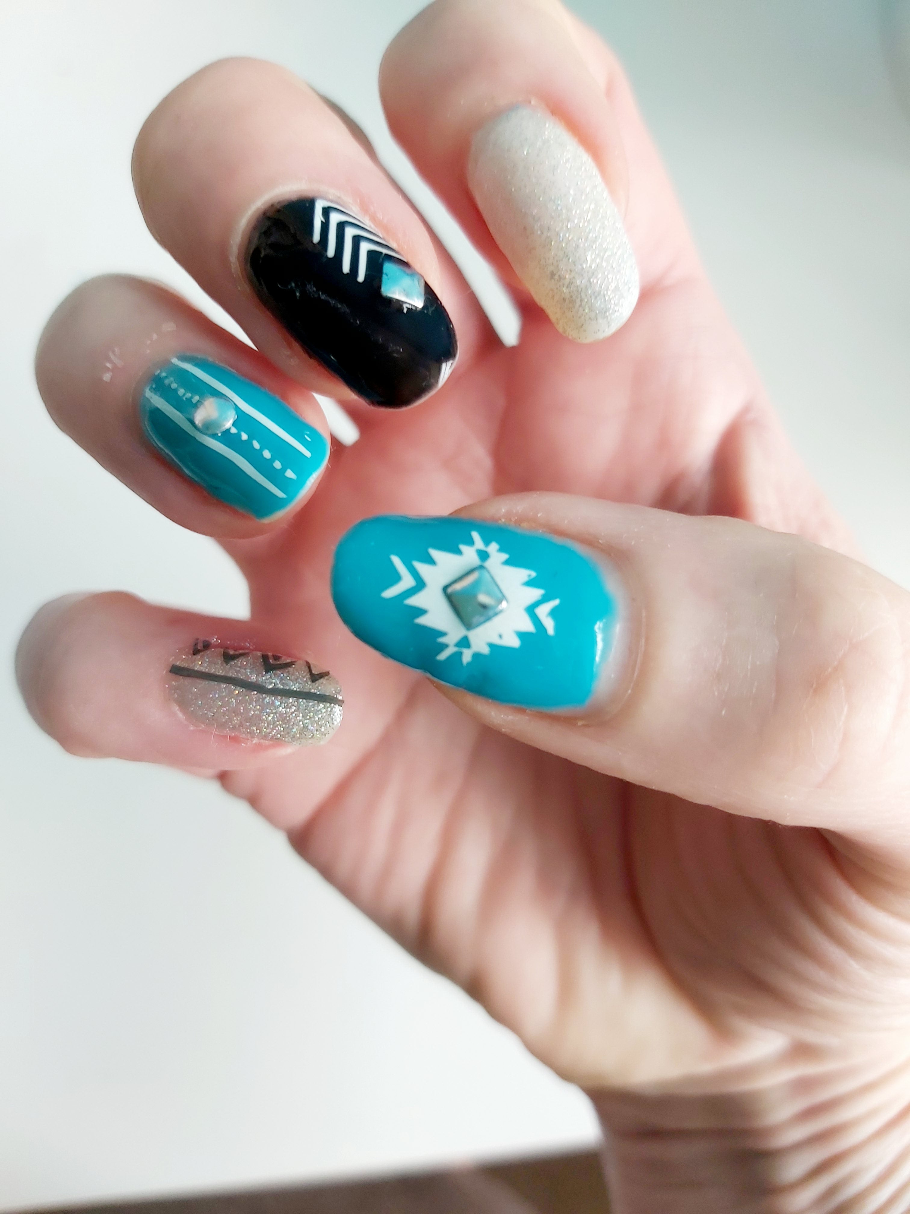 How to Create Boho Chic Nail Art