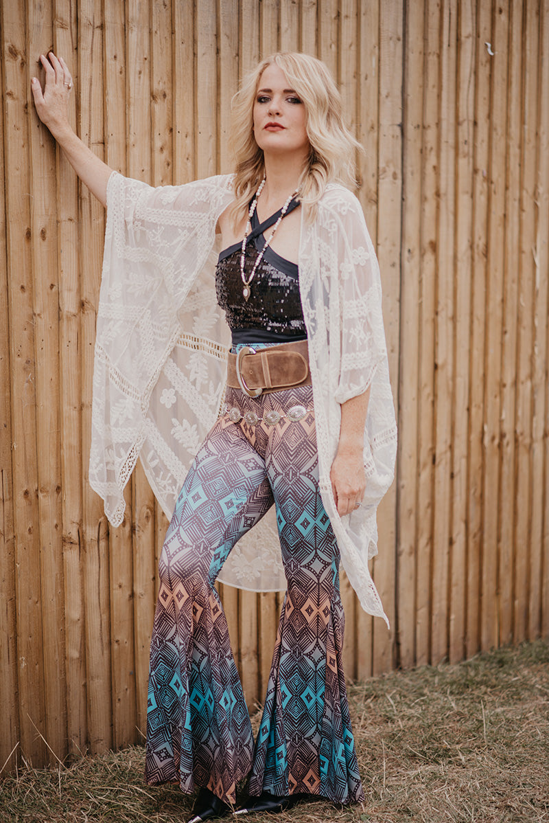 Ombre Pattern Flares - Boho Buffalo Accessories