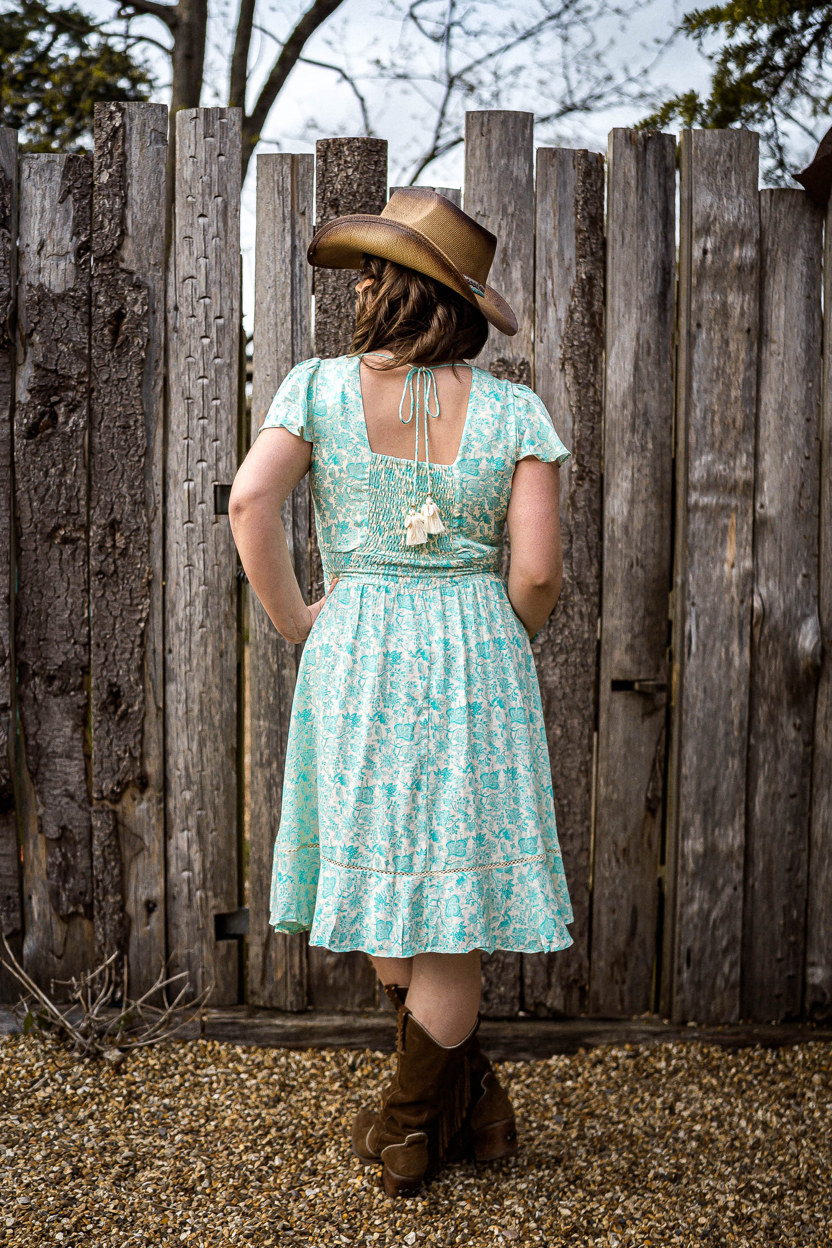 Santorini Mini Dress - Boho Buffalo Accessories