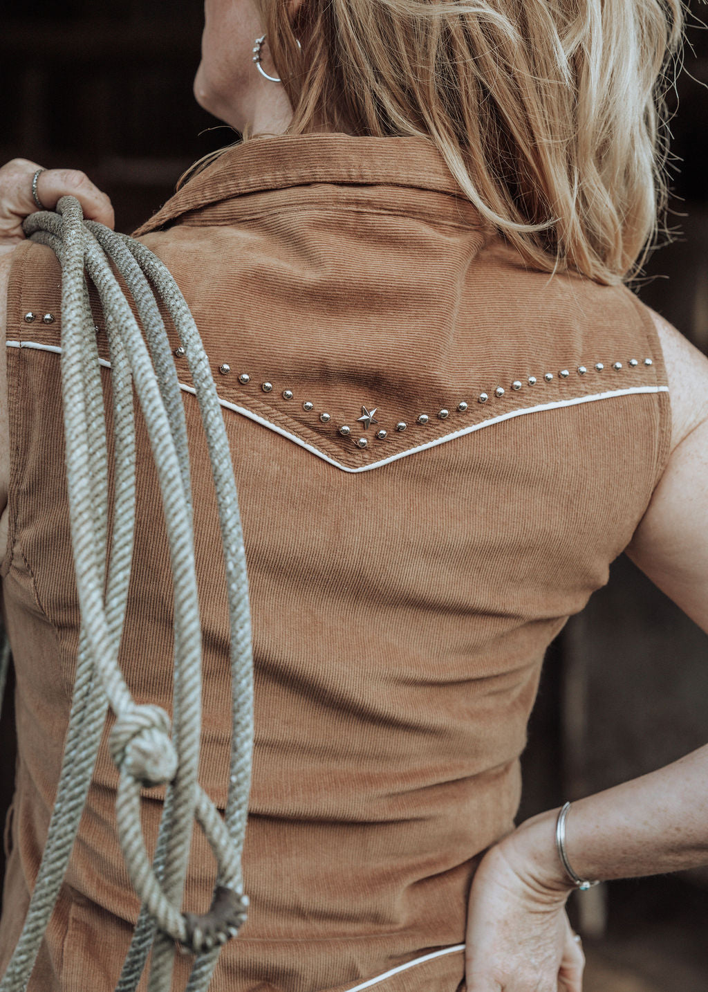 'Honey Rider' Zip Through Top