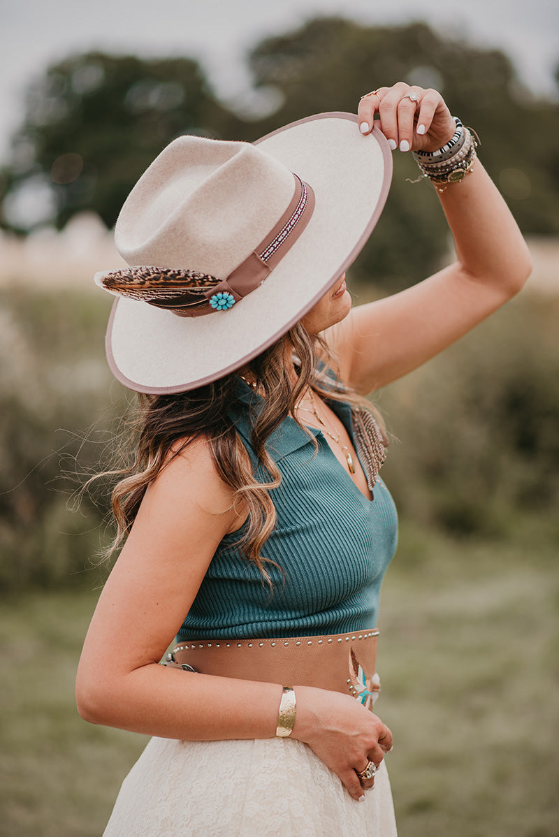 'Alyssa' Fedora - Boho Buffalo Accessories