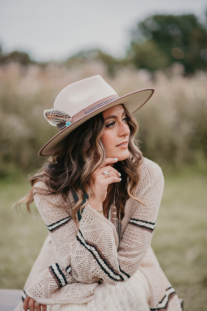 'Alyssa' Fedora - Boho Buffalo Accessories