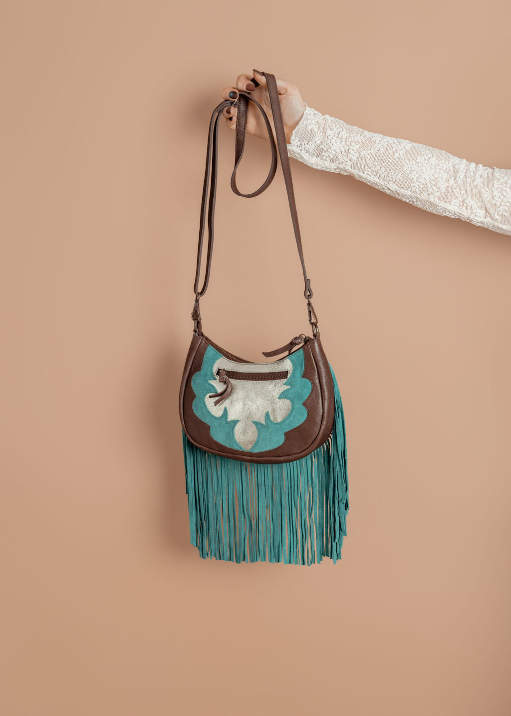 'Canyon' Fringe Crossbody Bag