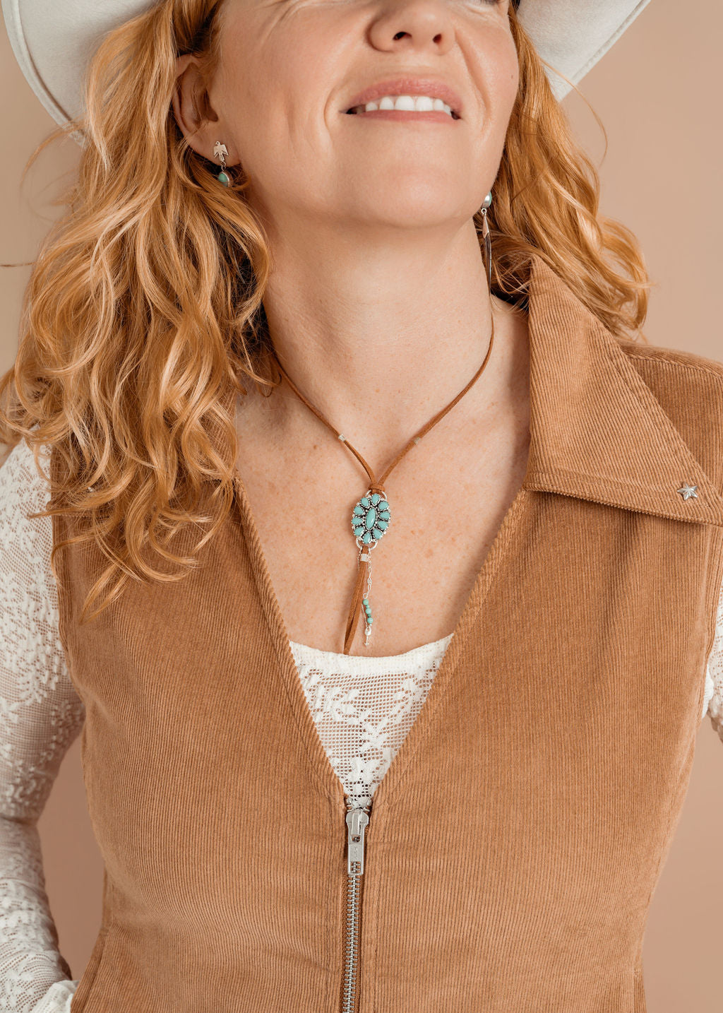 'Desert Bloom' Charm Necklace