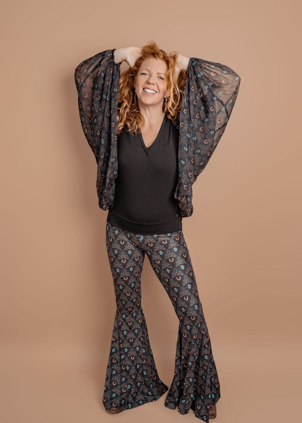 'Canyon Dancer' Stretch Flares