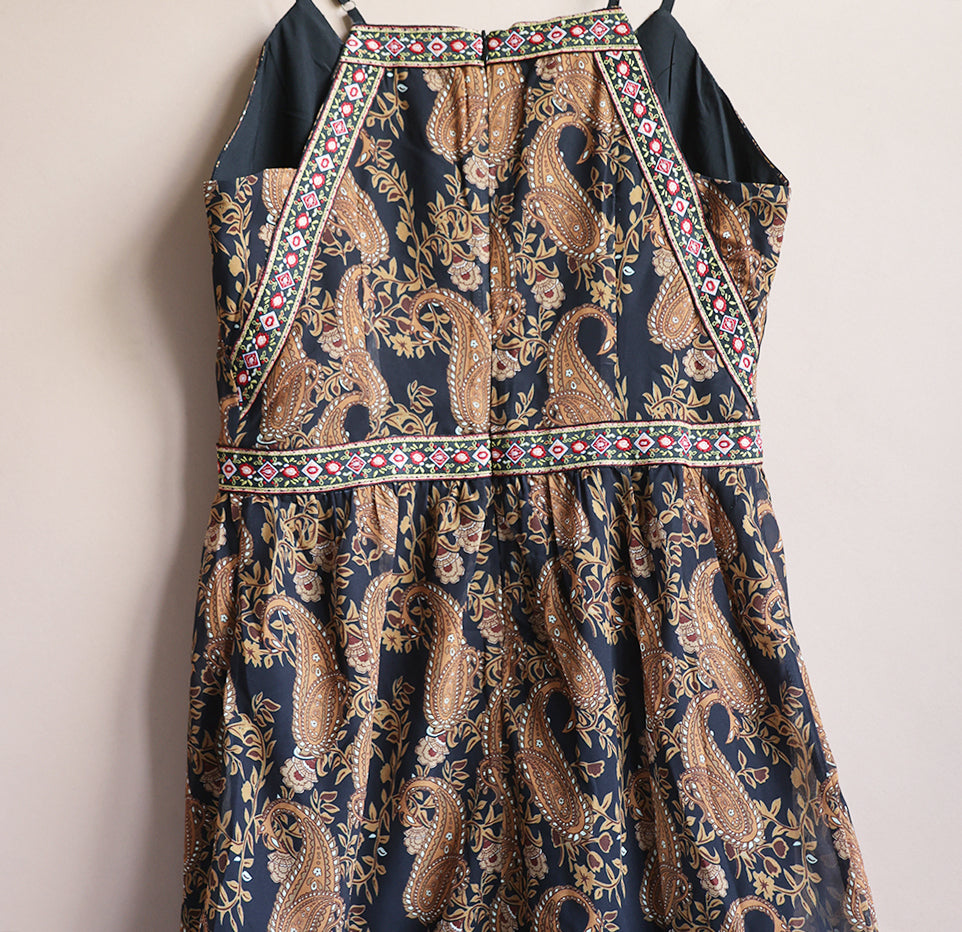 Paisley Mini Dress - Boho Buffalo Accessories