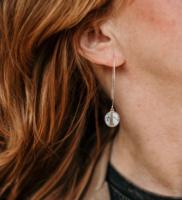 Geo Drop Earrings