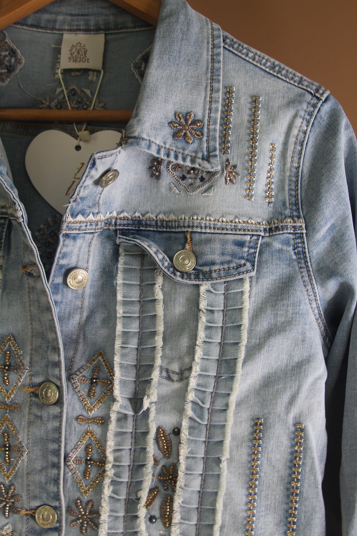 Ibiza Vibes Denim Jacket (S-2XL)
