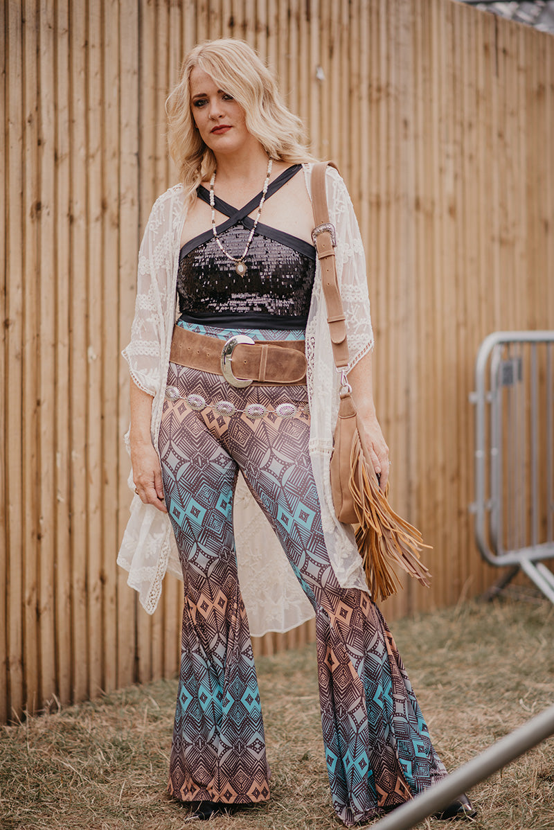 Ombre Pattern Flares - Boho Buffalo Accessories