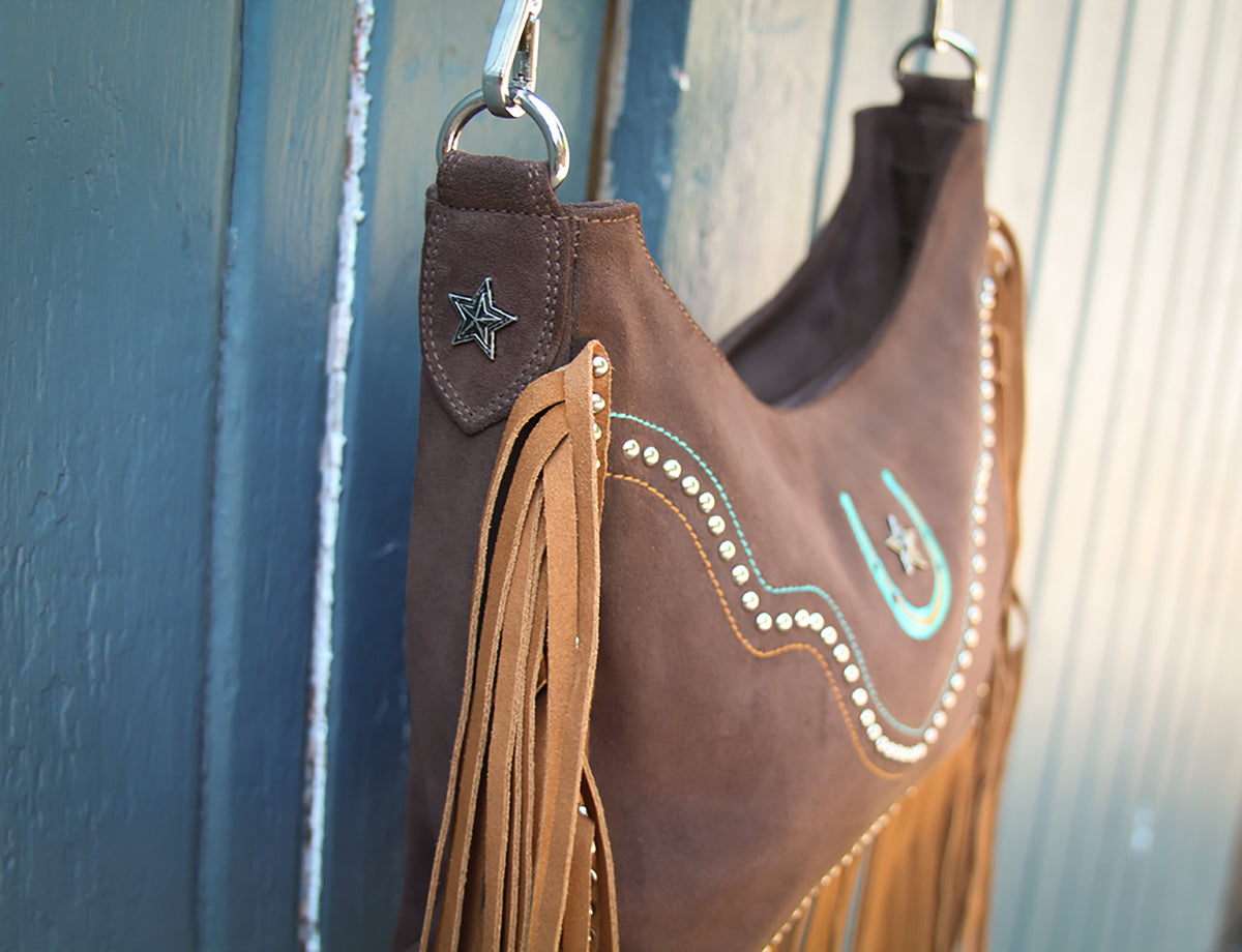 Horseshoe Fringe Western Bag