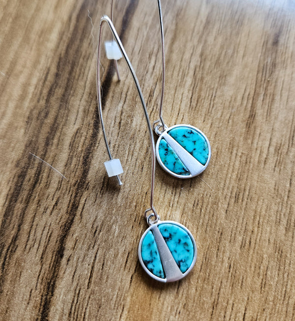 Geo Drop Earrings