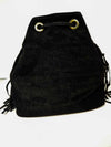 Black Fringe Shoulder Bag
