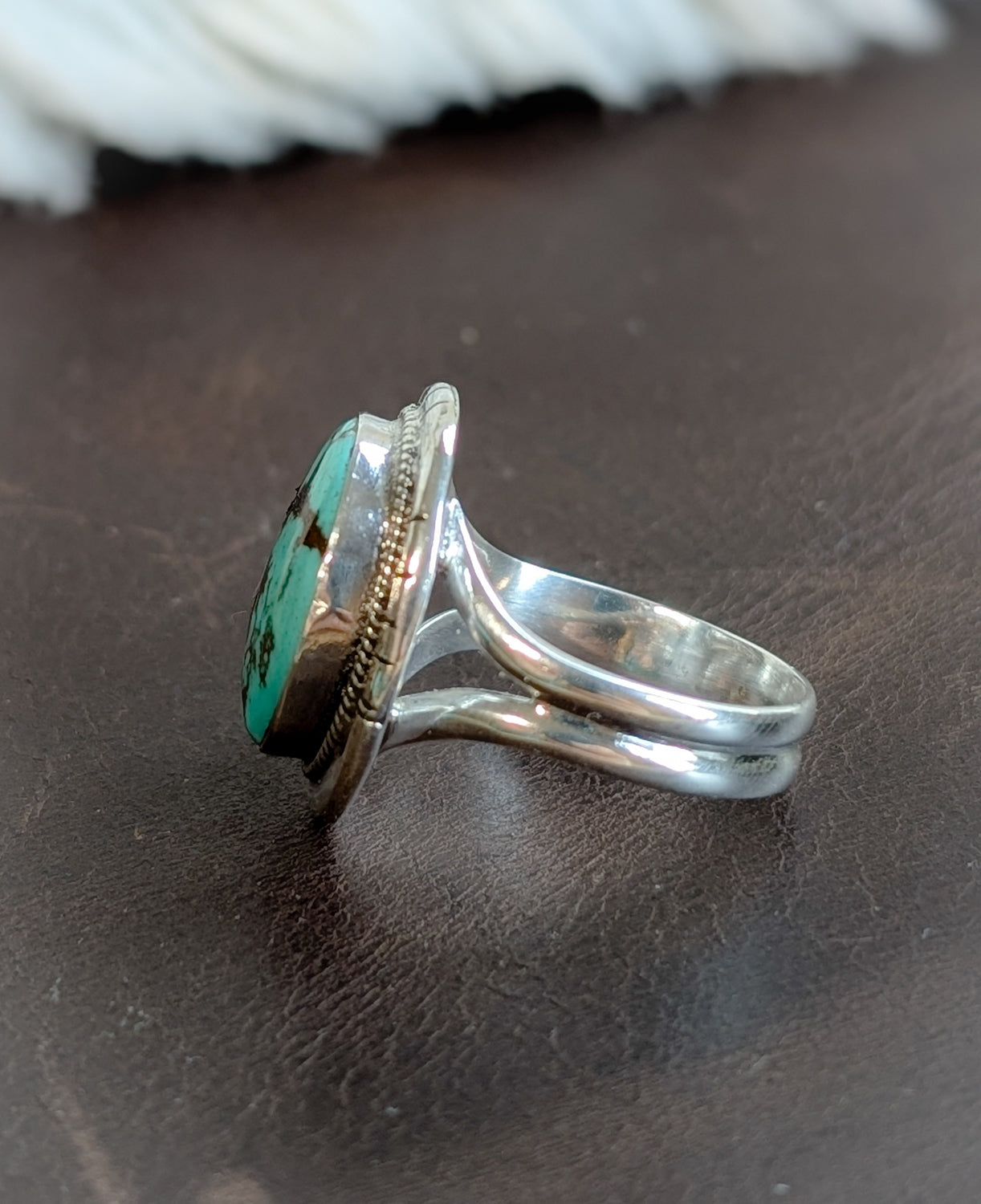 Turquoise Oval Ring - Various - Boho Buffalo Accessories