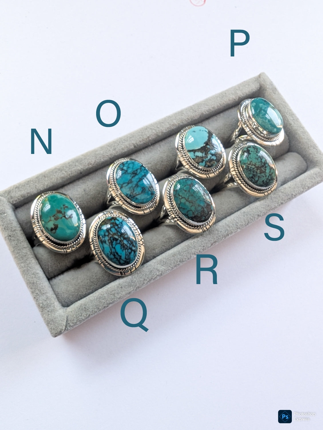 Turquoise Oval Ring - Various