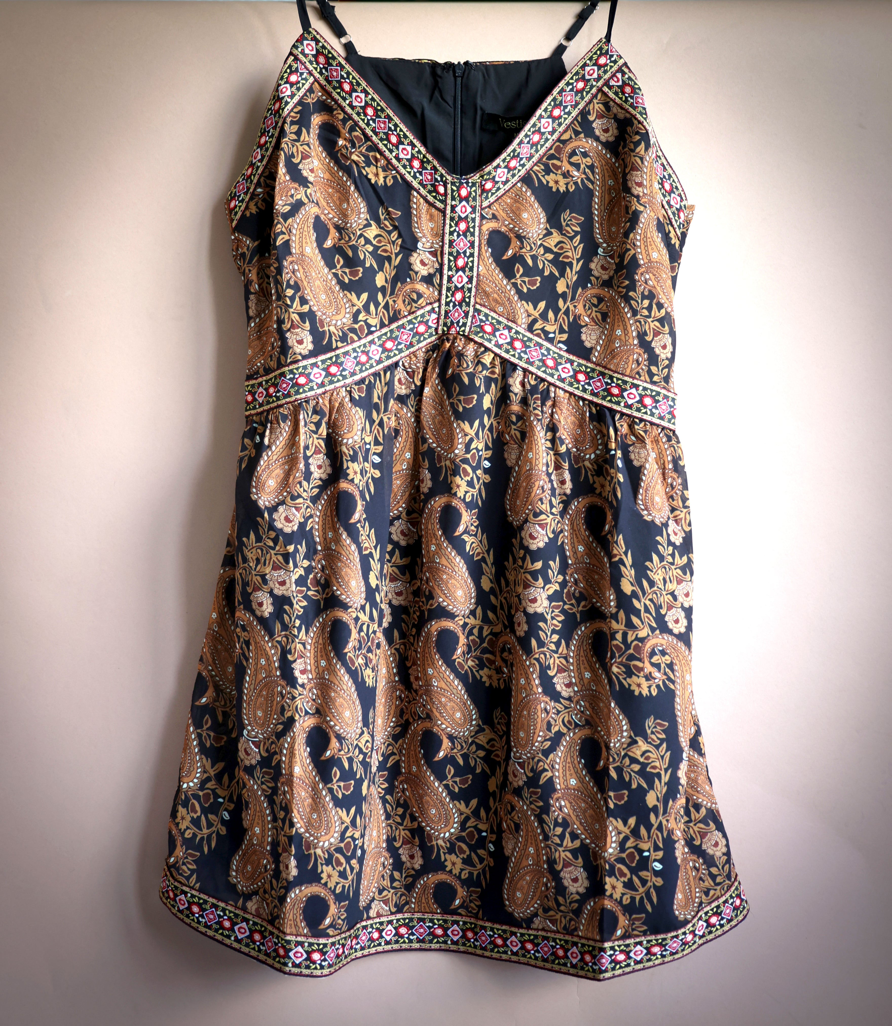 Paisley Mini Dress - Boho Buffalo Accessories