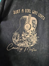 Country Music T-Shirt Dress M