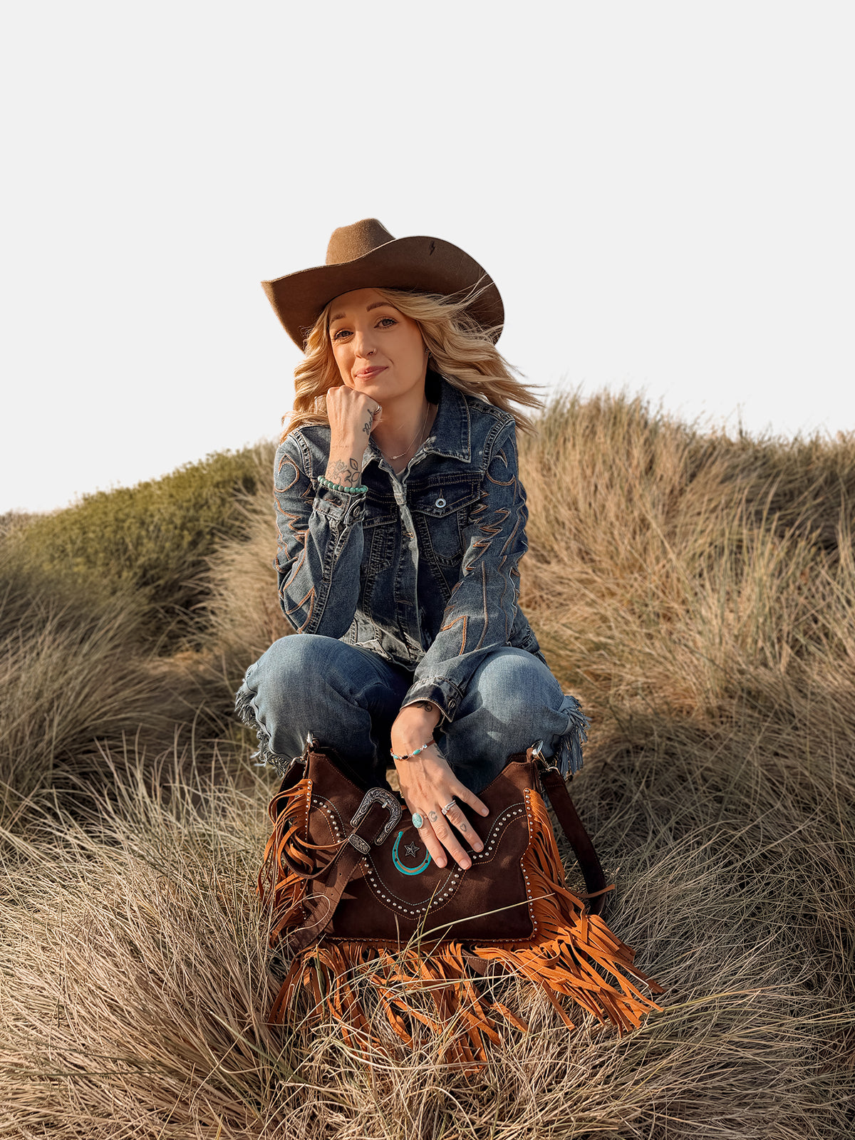 Boot Stitch Denim Jacket