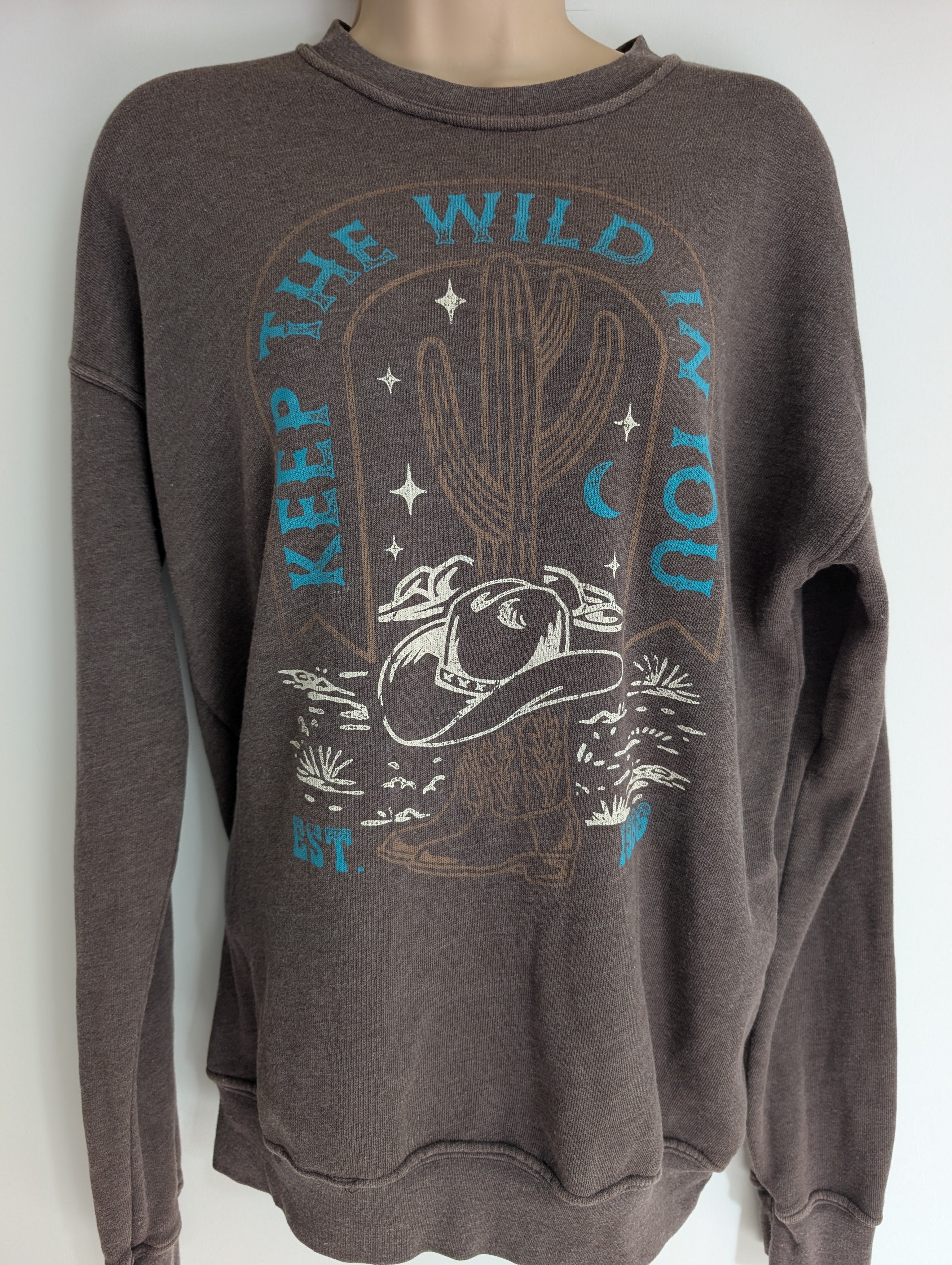 Wild in You Sweatshirt - Boho Buffalo Accessories