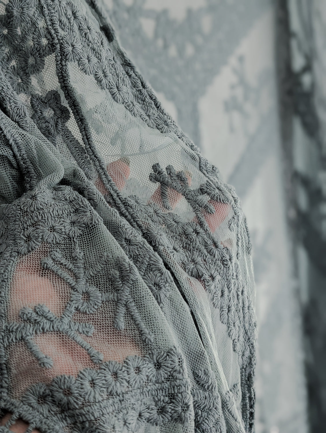 Embroidered Mesh Kimono - Various - Boho Buffalo Accessories