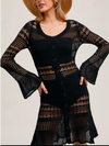 Black Lace Cardigan/Dress S