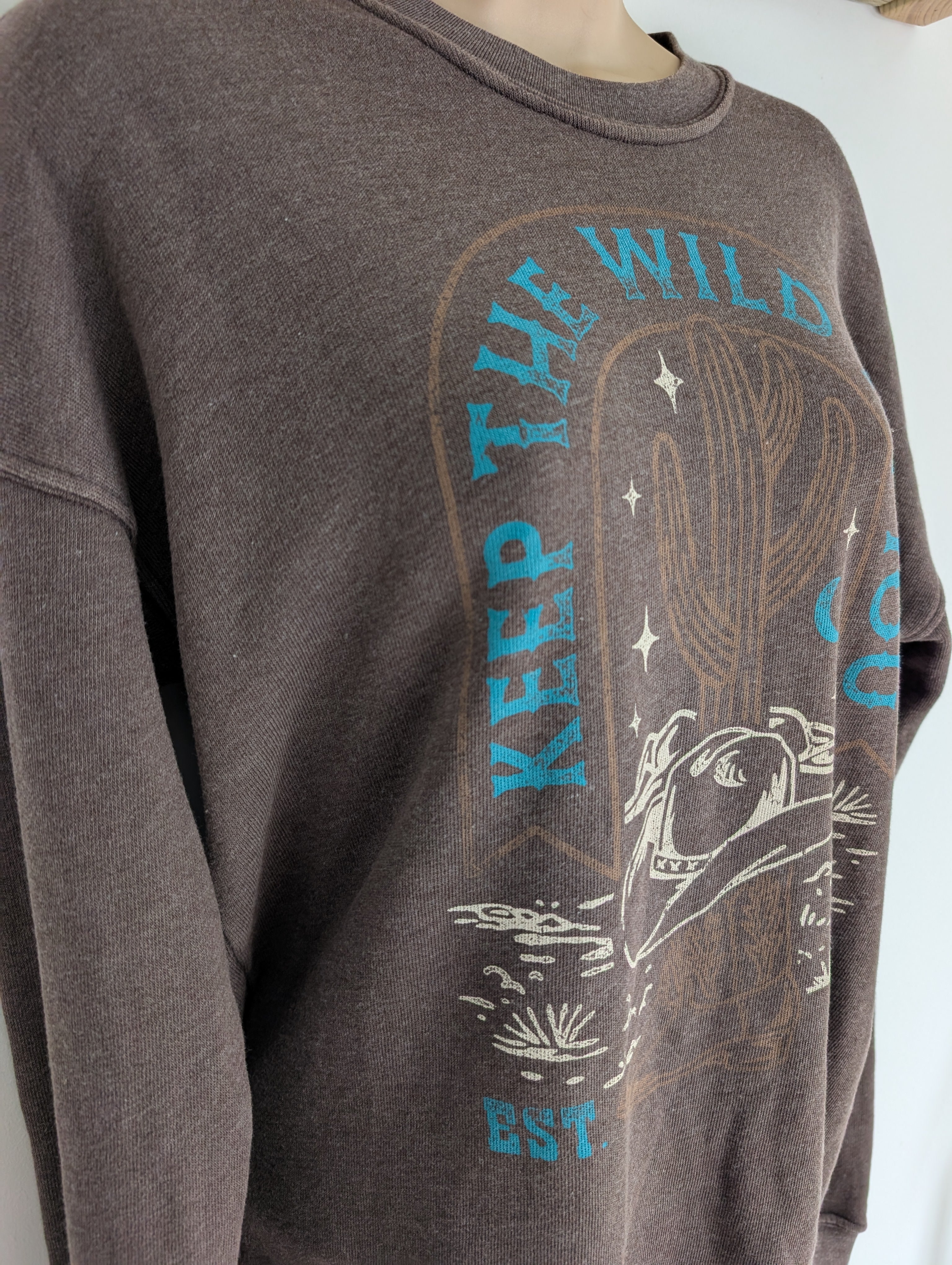 Wild in You Sweatshirt - Boho Buffalo Accessories