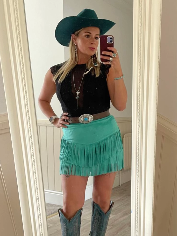 Cosmic Buffalo Tassel Choker - Boho Buffalo Accessories