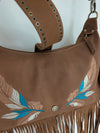 Feather Fringe Bag