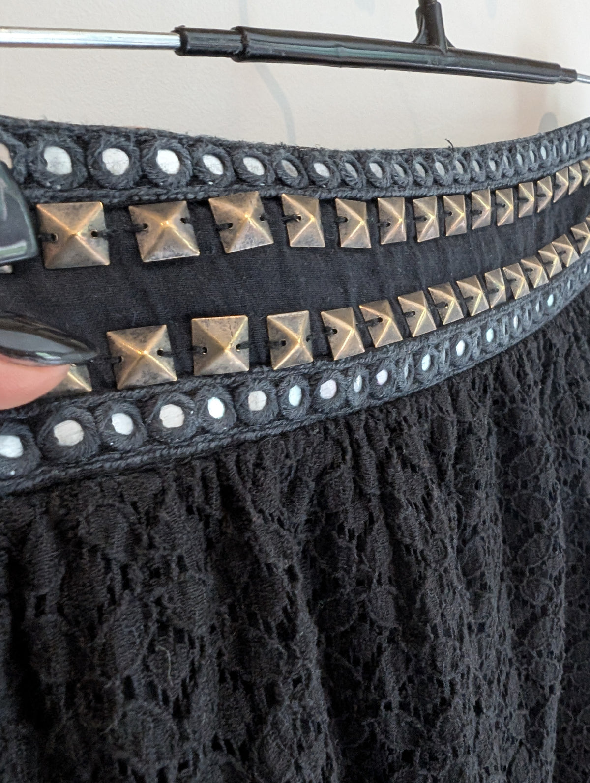 Black Lace Skirt (S)
