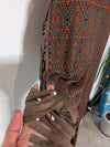 Flared Fringe Trousers M