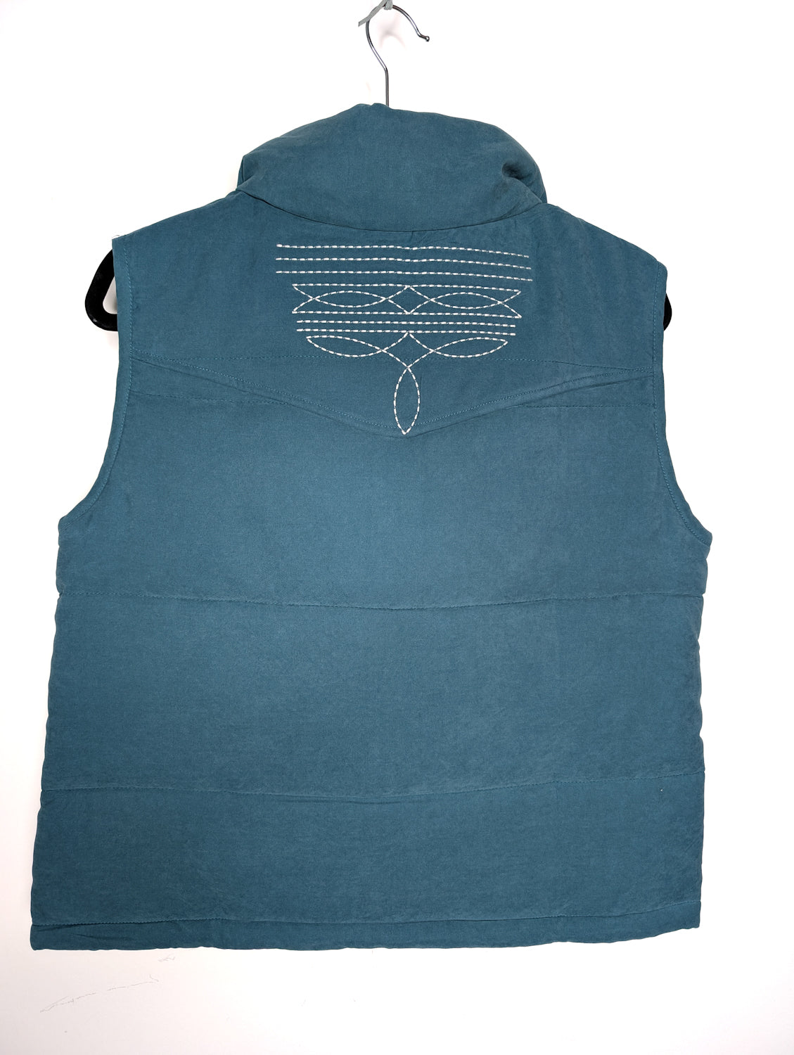 Teal Western Stitch Gilet (S-3XL) - Boho Buffalo Accessories