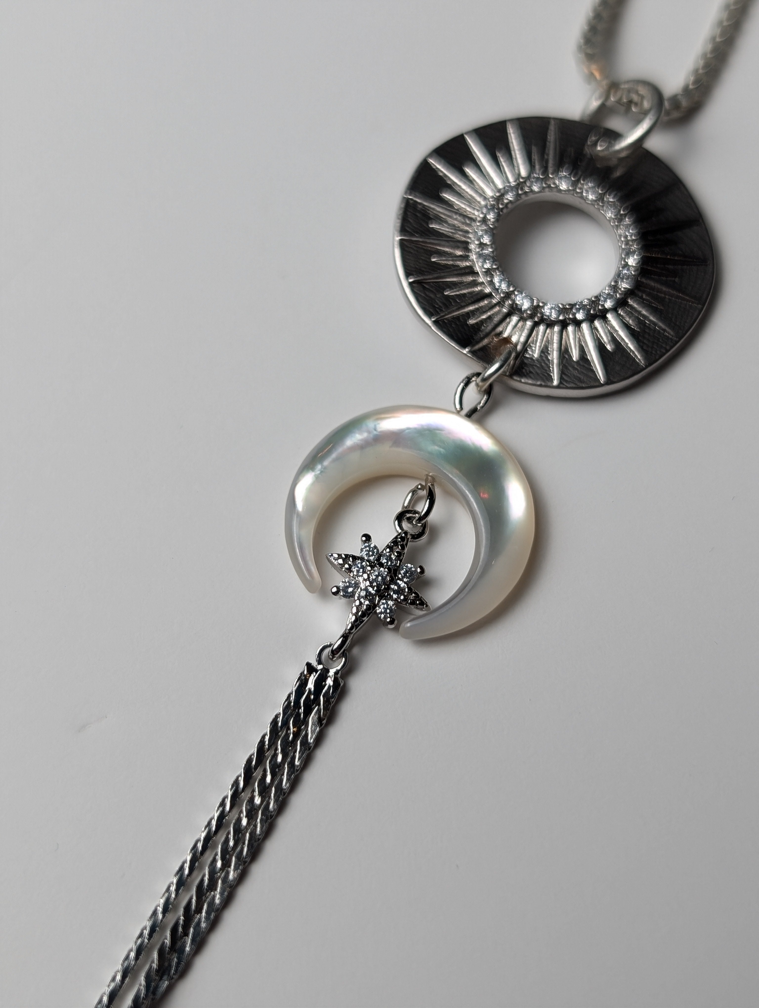 Long Cosmic Tassel Necklace - Boho Buffalo Accessories