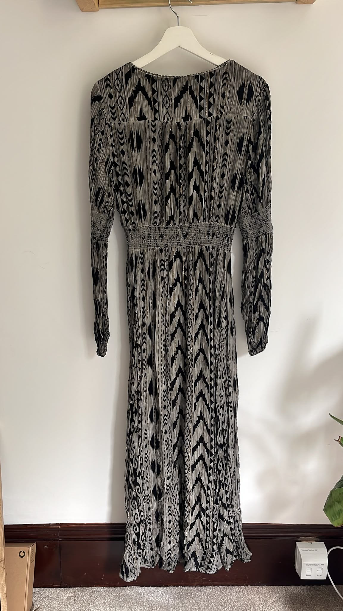 Ikat Grey Dress (S/M)