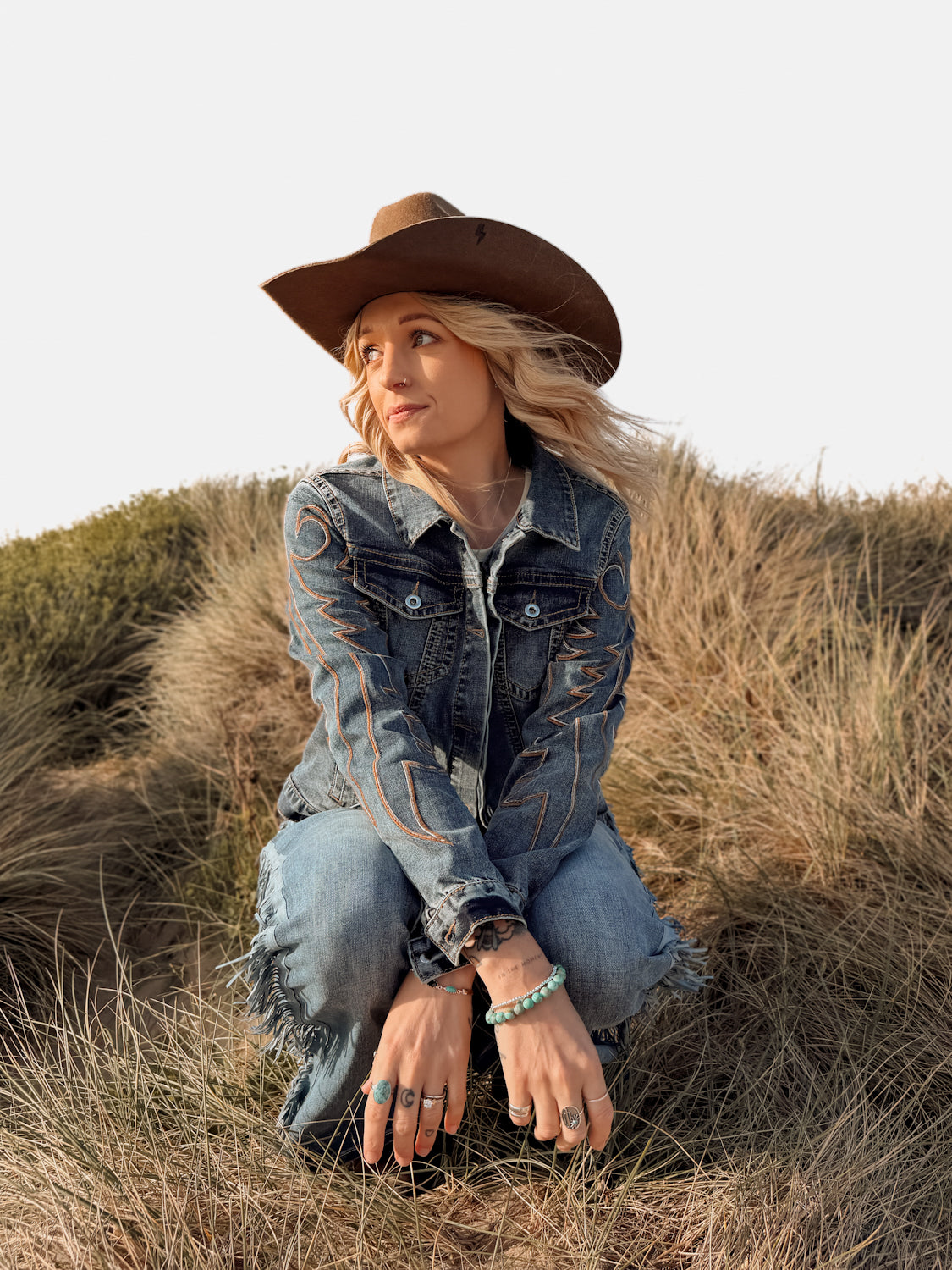 Boot Stitch Denim Jacket