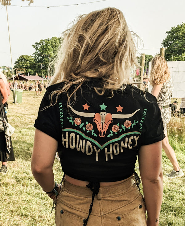 Howdy Honey T-Shirt - Boho Buffalo Accessories