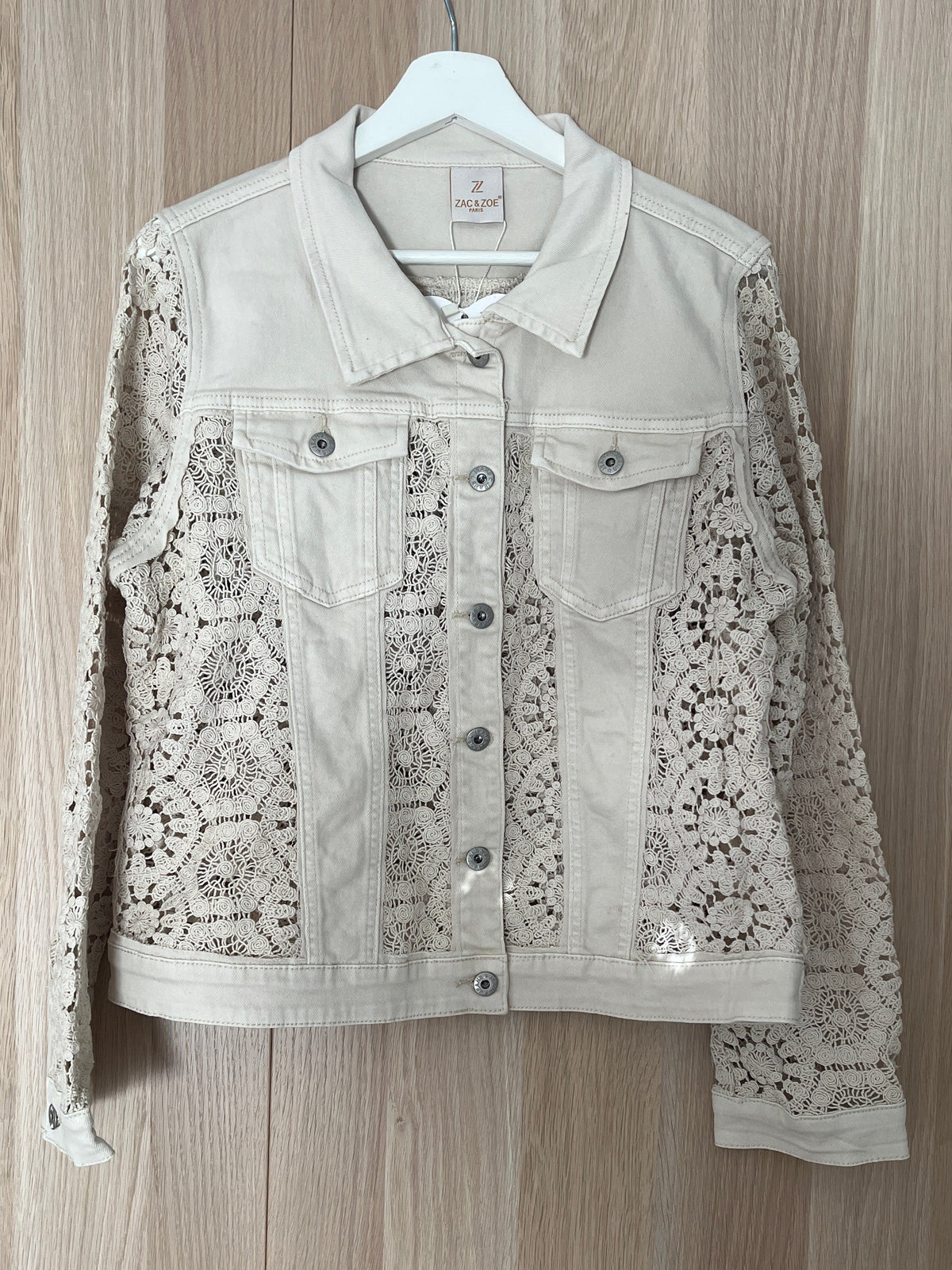 Ivory Lace Jacket (2XL)