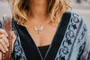 Moonstone Angel Wing Necklace