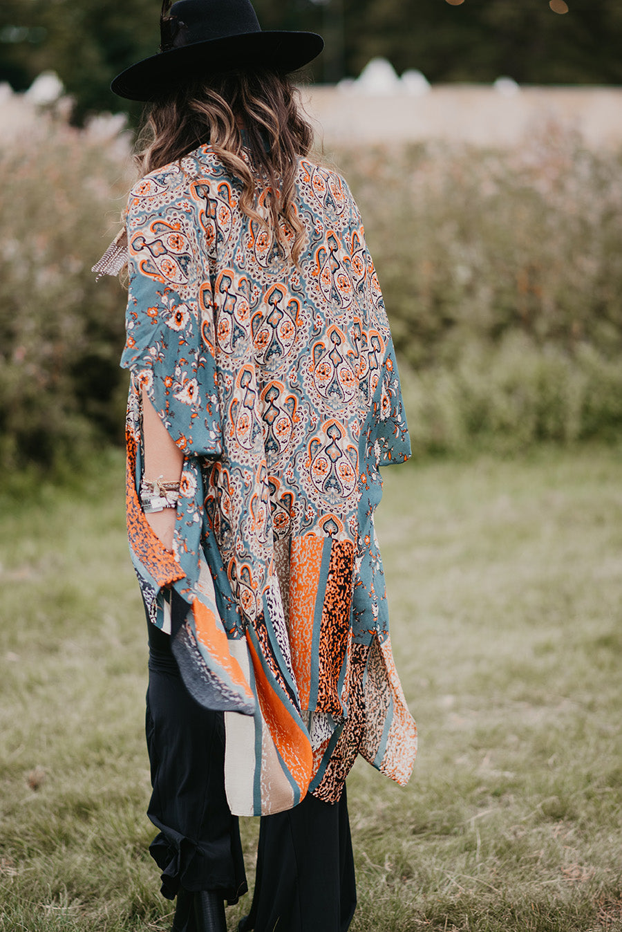 Autumn Vibes Kimono - Boho Buffalo Accessories