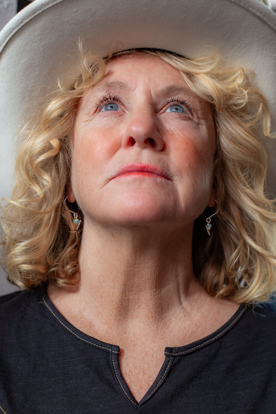 Western Embroidered Long Sleeve Top