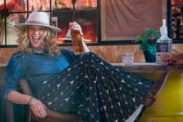 Cream Cosmic Fedora Hat