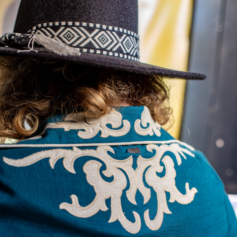 Charcoal Marl Fedora Hat