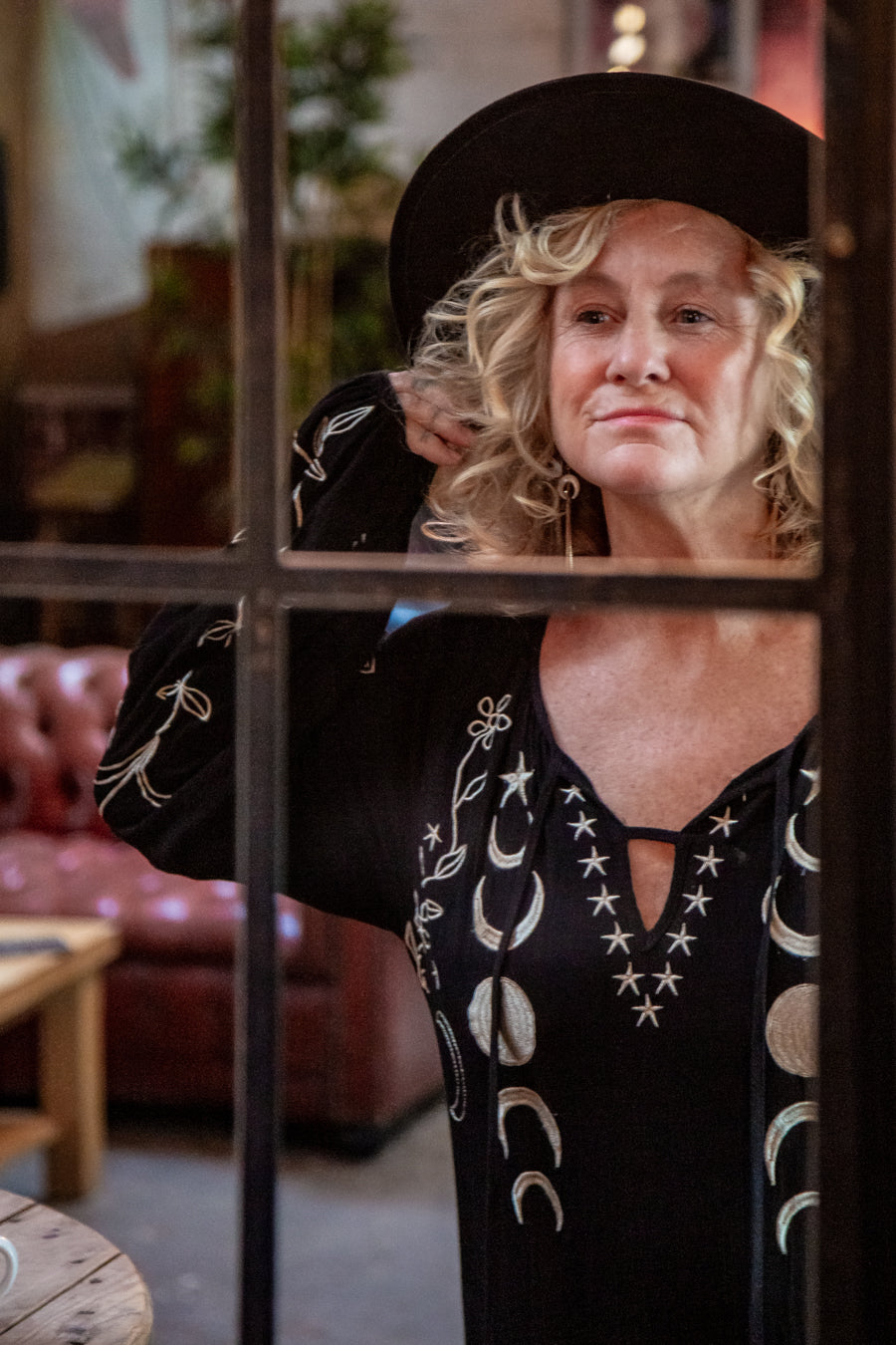 'Moon Child' Fluid Maxi Dress