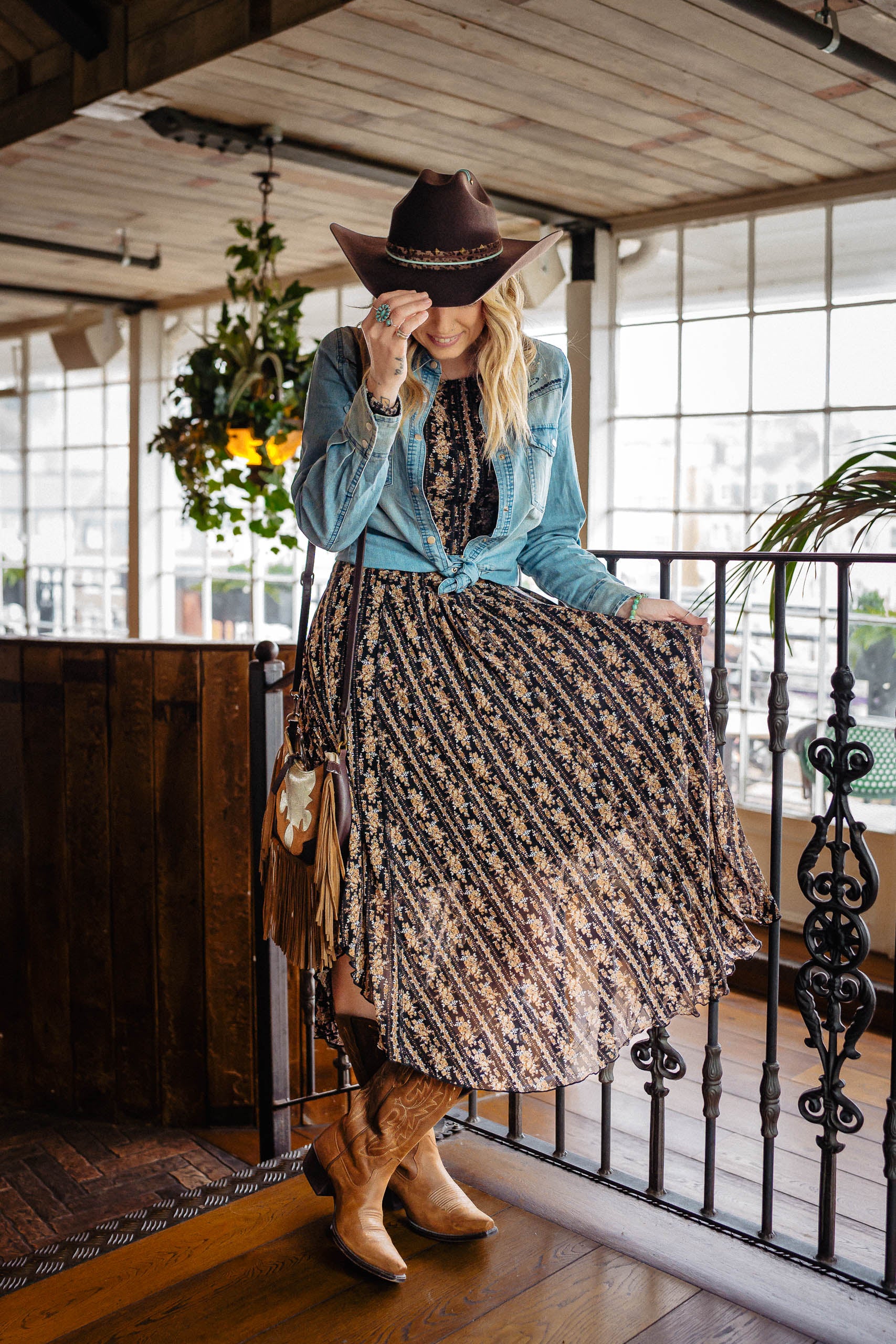 Tennesee Fields Maxi Dress - Boho Buffalo Accessories