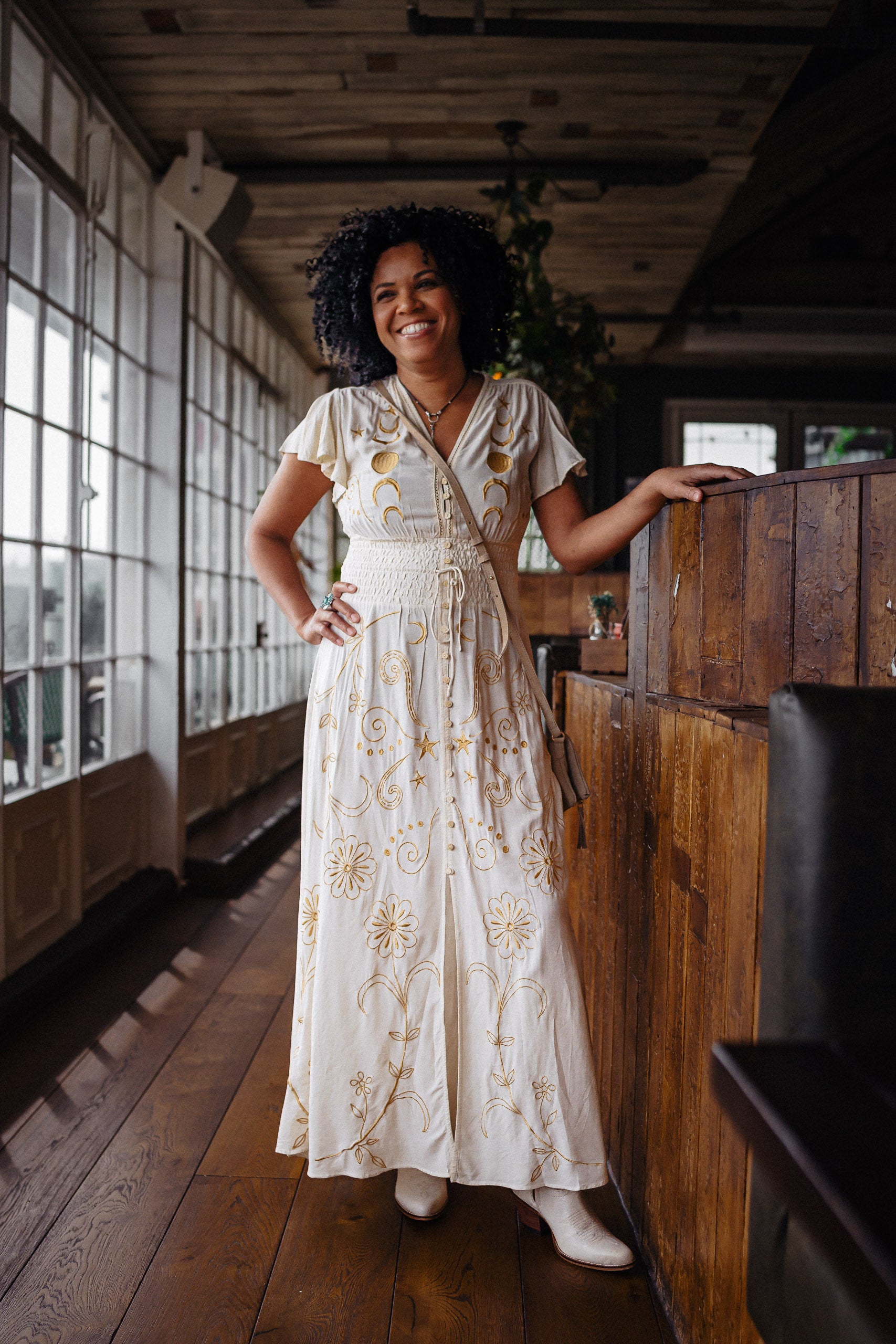 Golden Hour Maxi Dress - Boho Buffalo Accessories