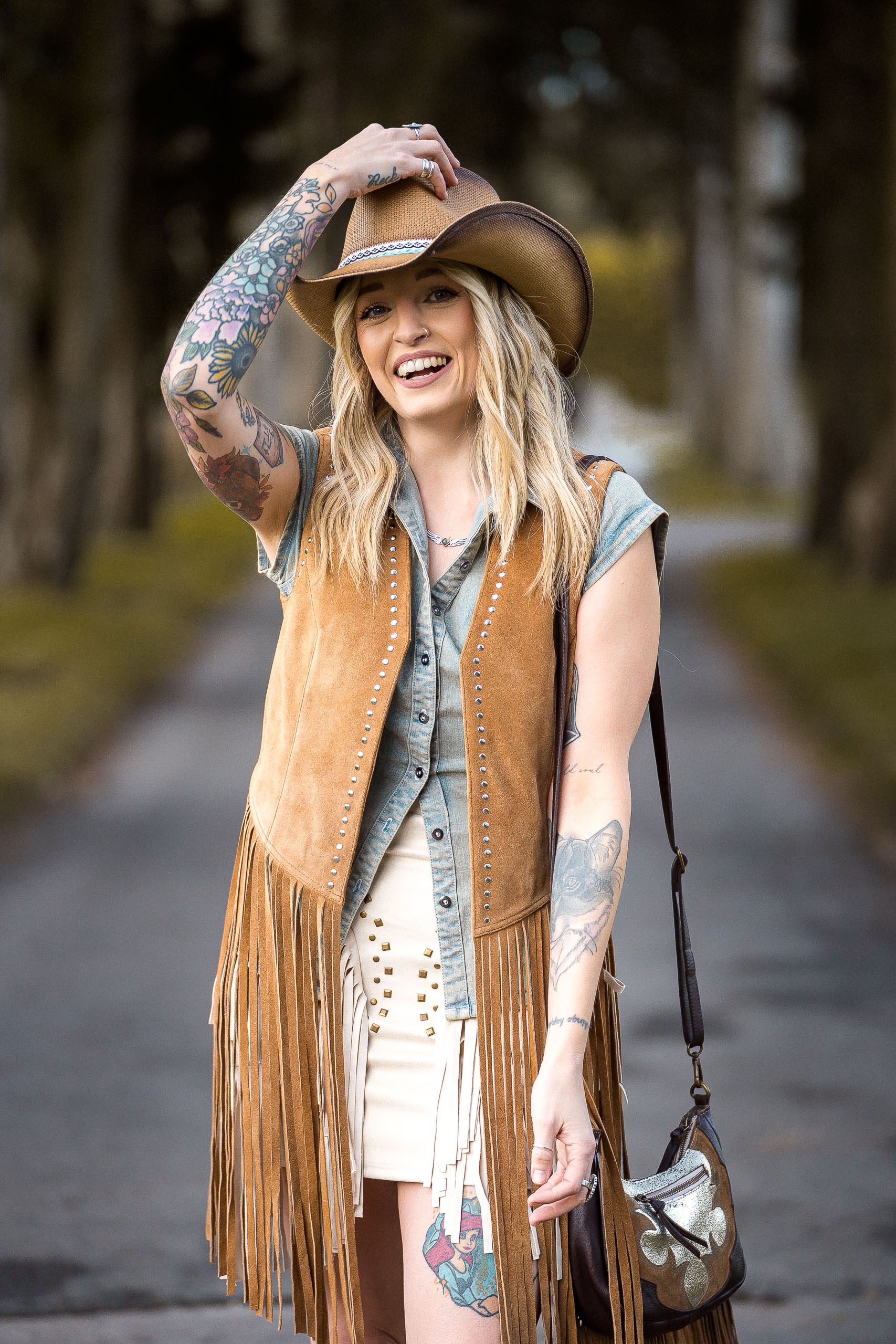 Desert Darlin' Fringe Crossbody - Boho Buffalo Accessories