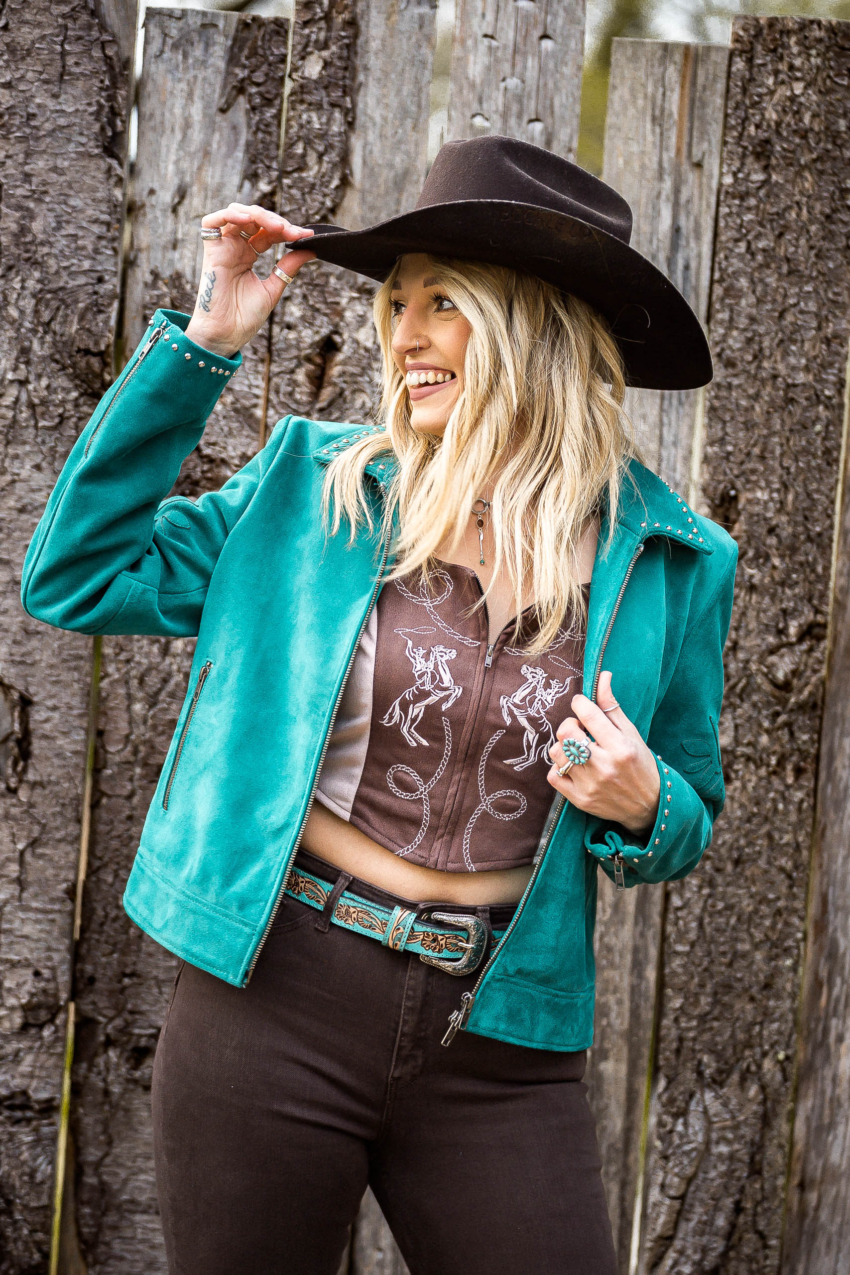 Wild Horses Bodice - Boho Buffalo Accessories