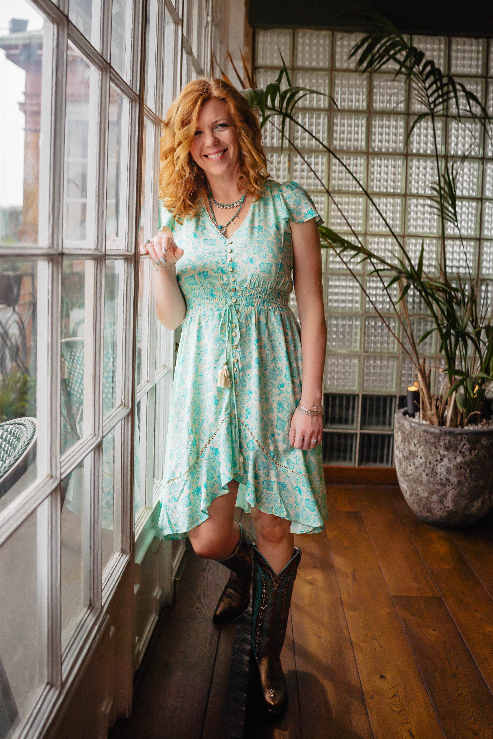 Santorini Mini Dress - Boho Buffalo Accessories