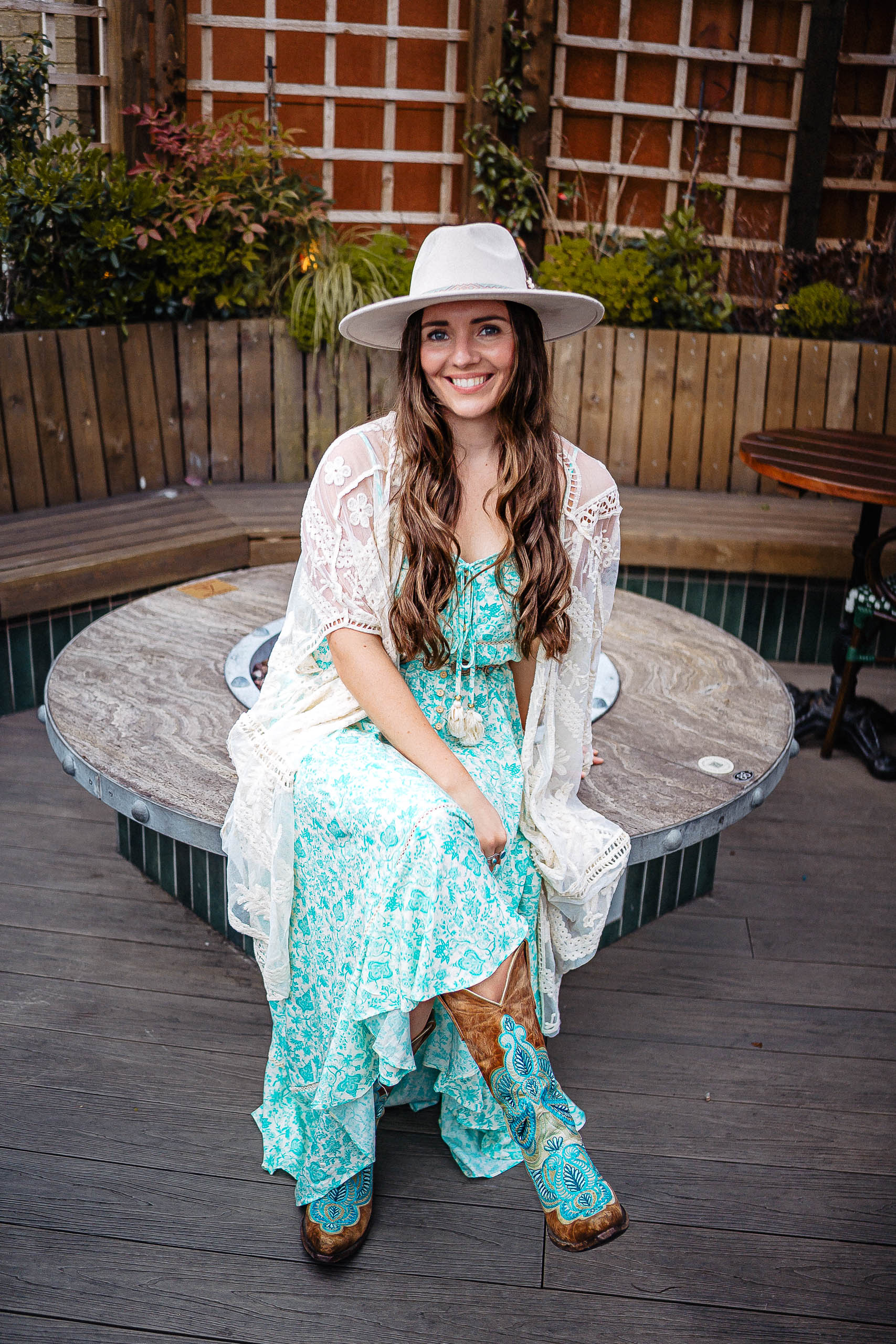 Santorini Midi Dress - Boho Buffalo Accessories