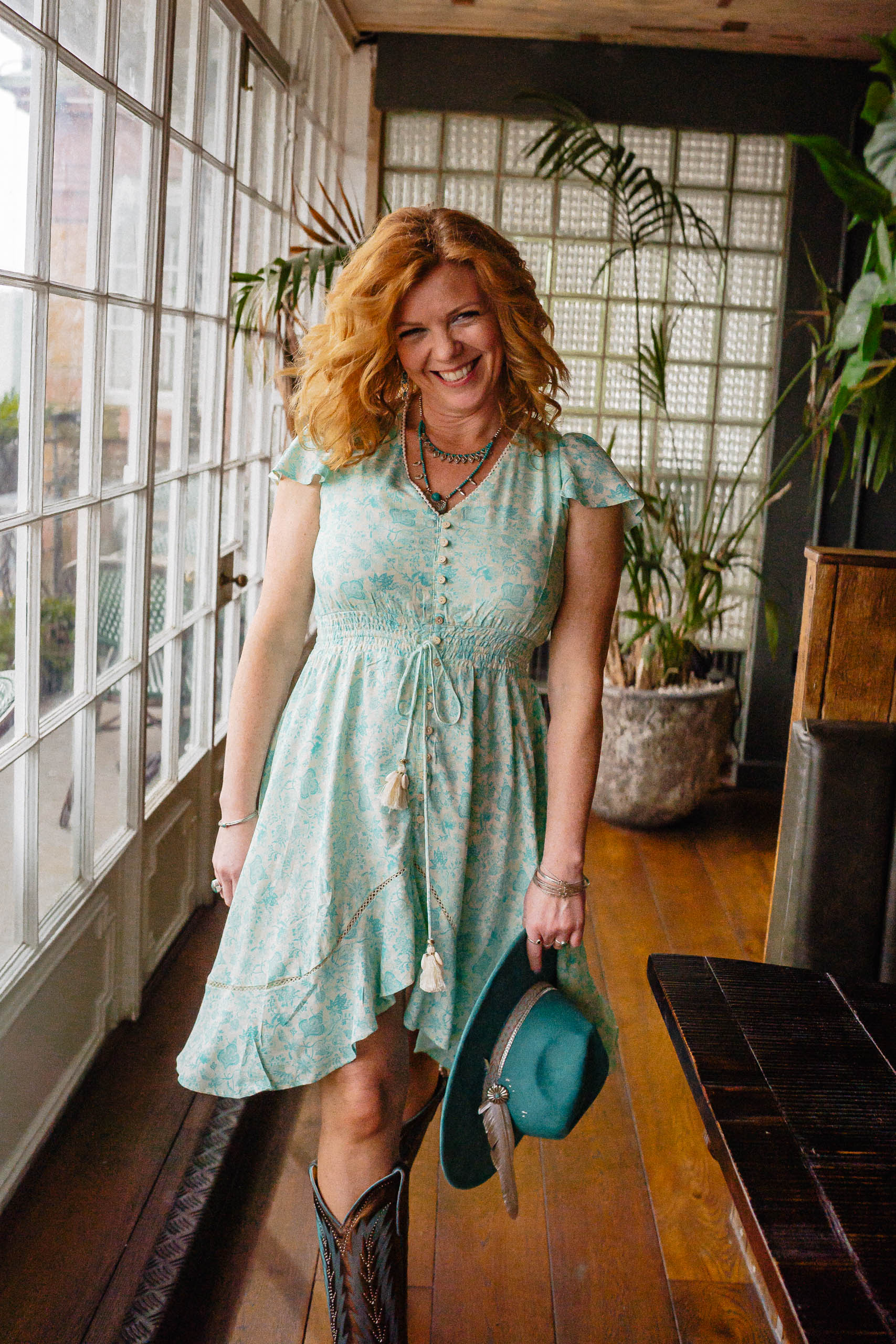 Santorini Mini Dress - Boho Buffalo Accessories