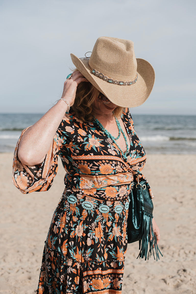 Paradise Florals Kimono Top