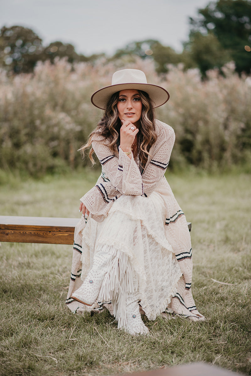 Ivory Lace Handkerchief Skirt